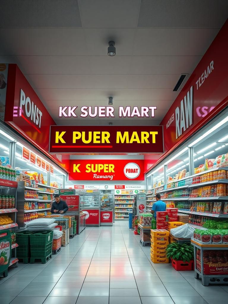 KK SUPER MART Rawang, Pusat Bandar Rawang(RPB) 1 KK SUPER MART Rawang, Pusat Bandar Rawang(RPB)