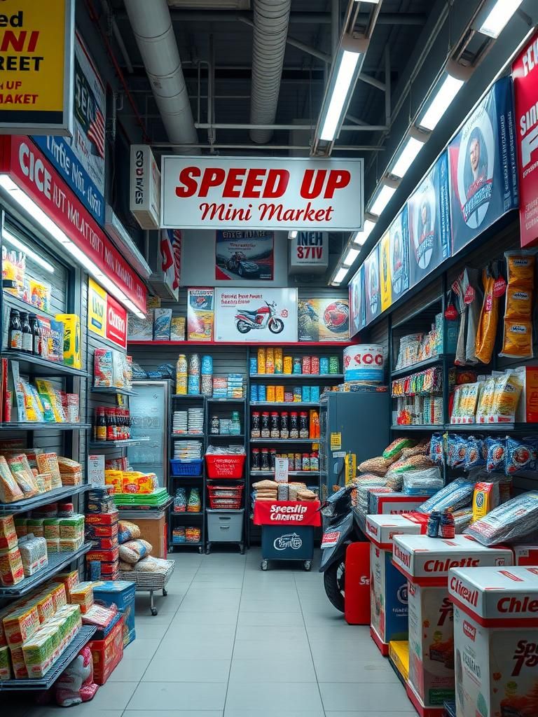 Speed Up Mini Market 1 Speed Up Mini Market