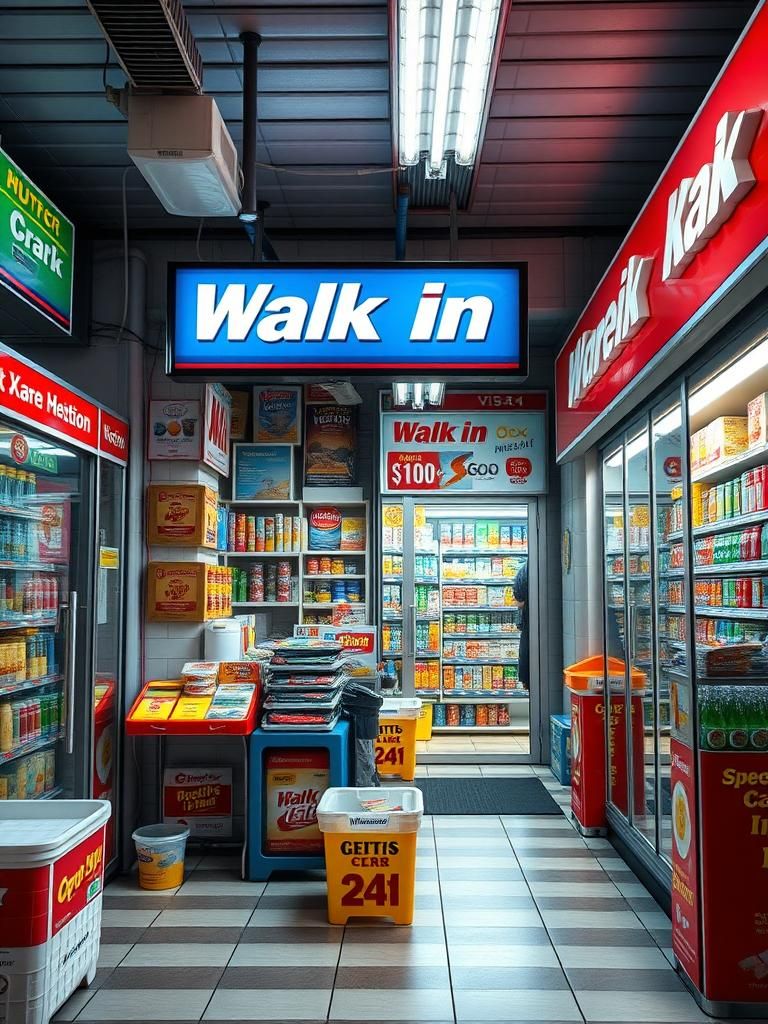 Walk In Speed Mart 1 Walk In Speed Mart
