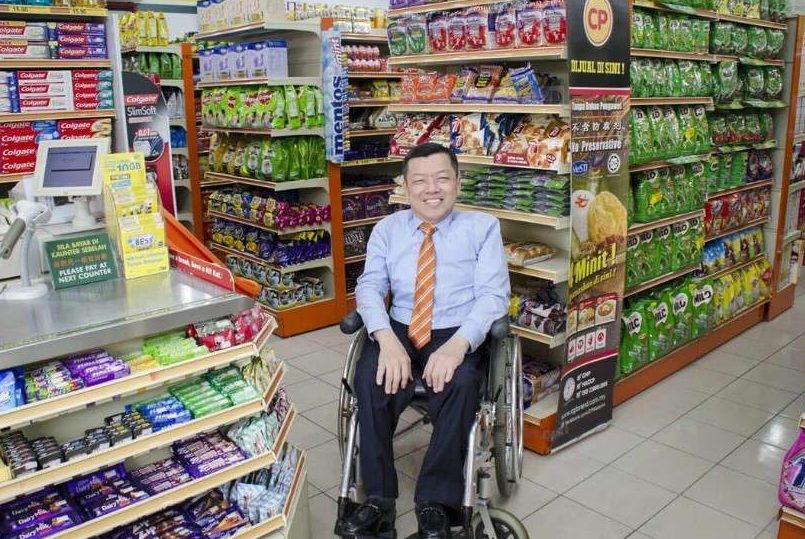 kedai runcit terbaik speed mart di sungai pelek new village